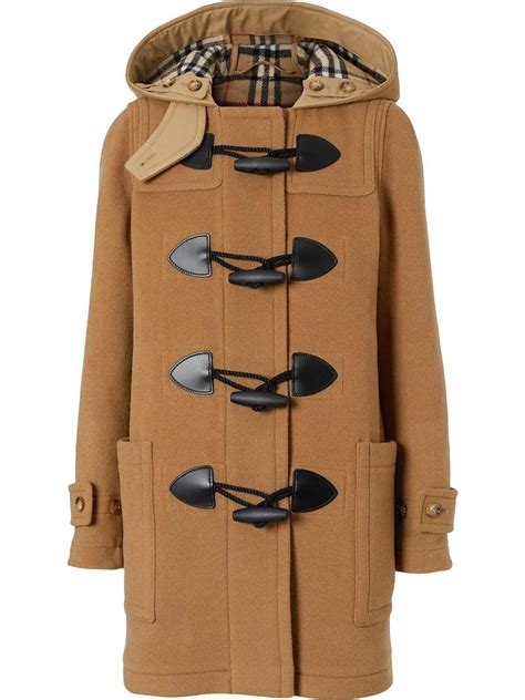 burberry duffle coat dames sale